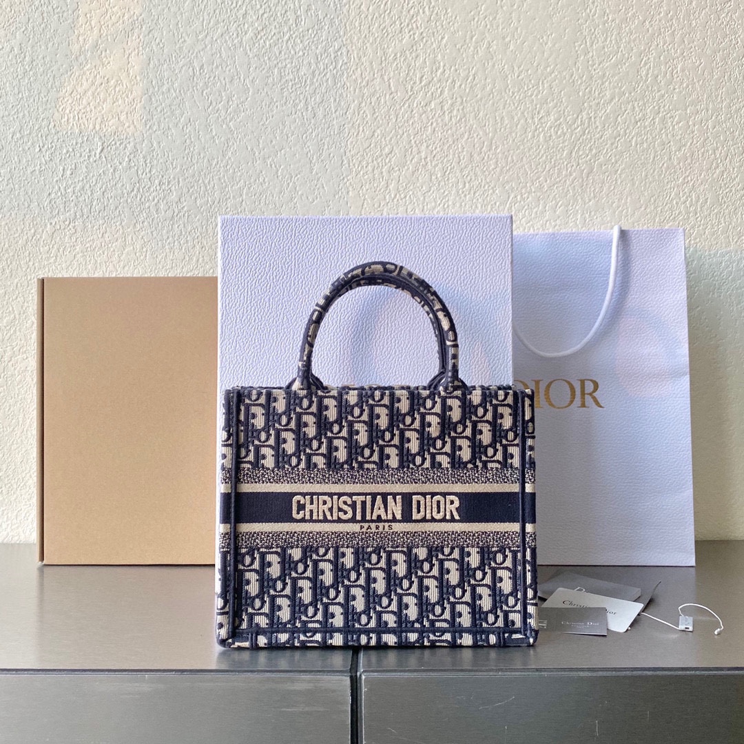 Handbags Dior Book Tote 8001 size:26.5*21*14 cm - vstockx