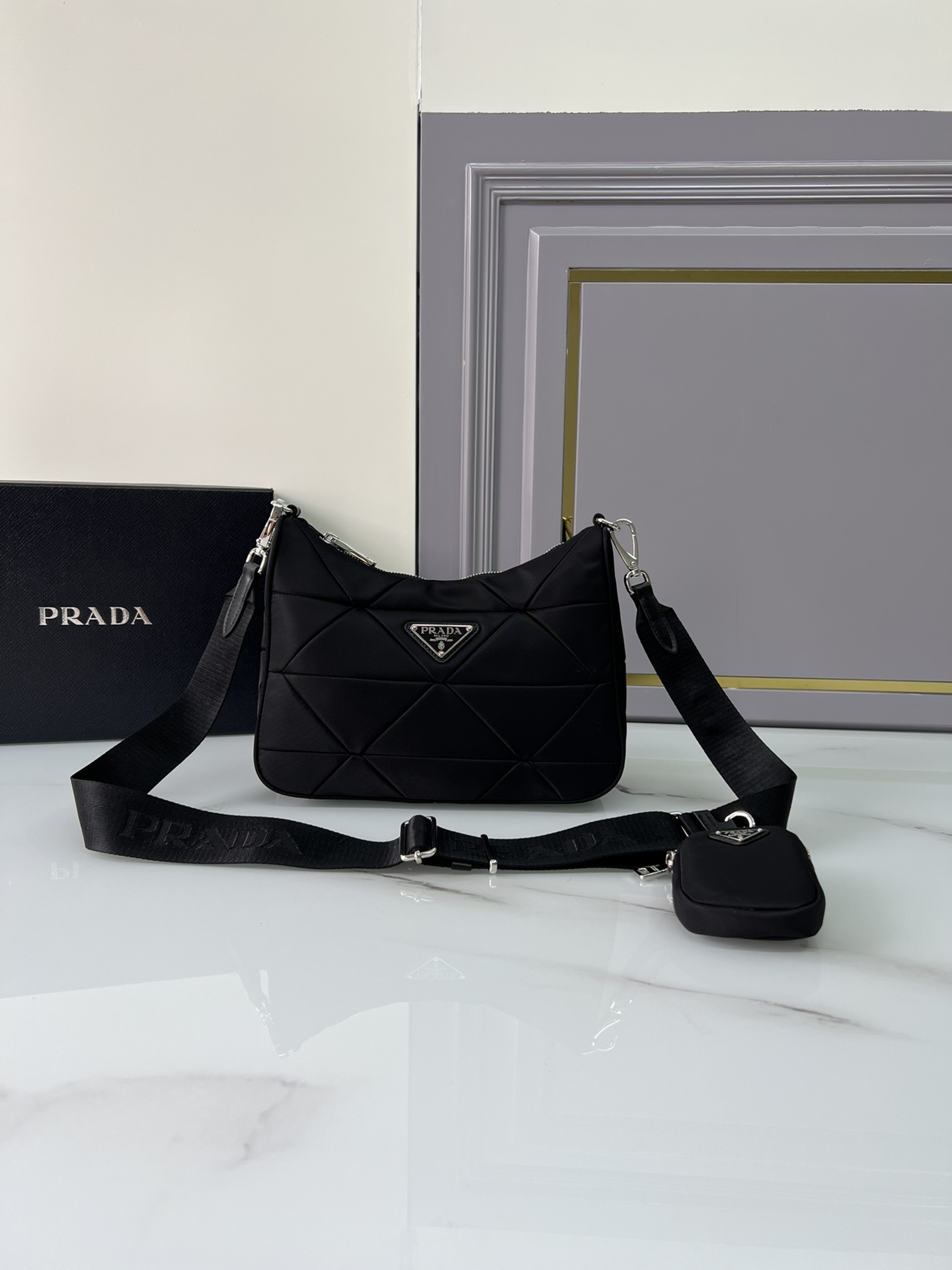 handbags prada 1BC151 24*17*7 - vstockx