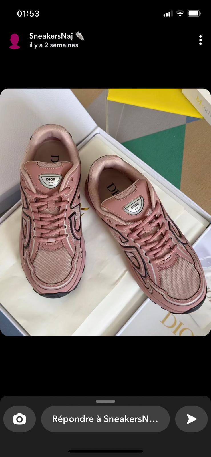 Dior B30 Pink Mesh - vstockx