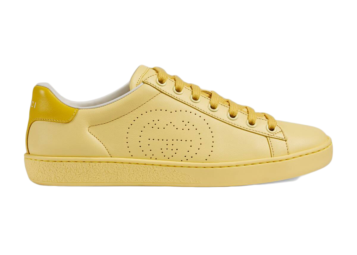 Gucci Ace Interlocking G Yellow (W) - vstockx