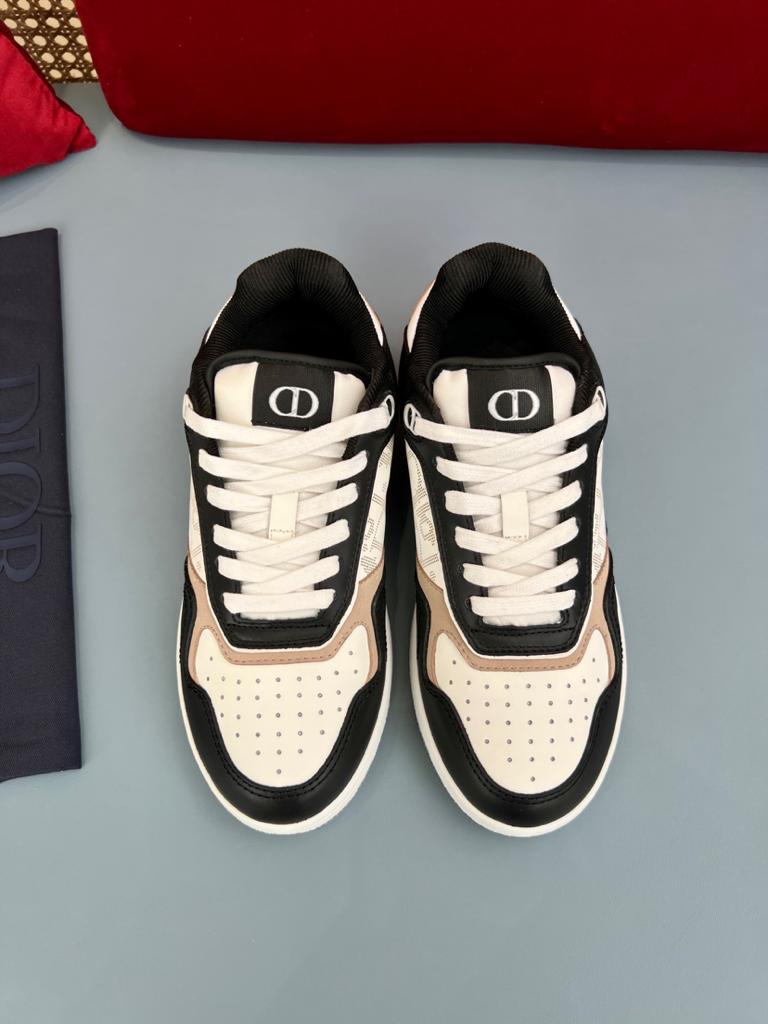 Dior B27 Low Black White Beige Oblique Galaxy - vstockx