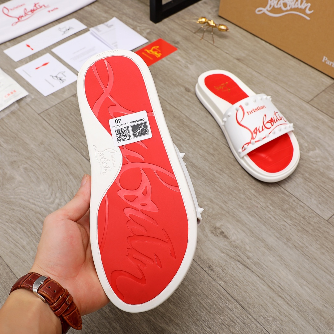 Christian Louboutin Loubi Flip 11 - vstockx