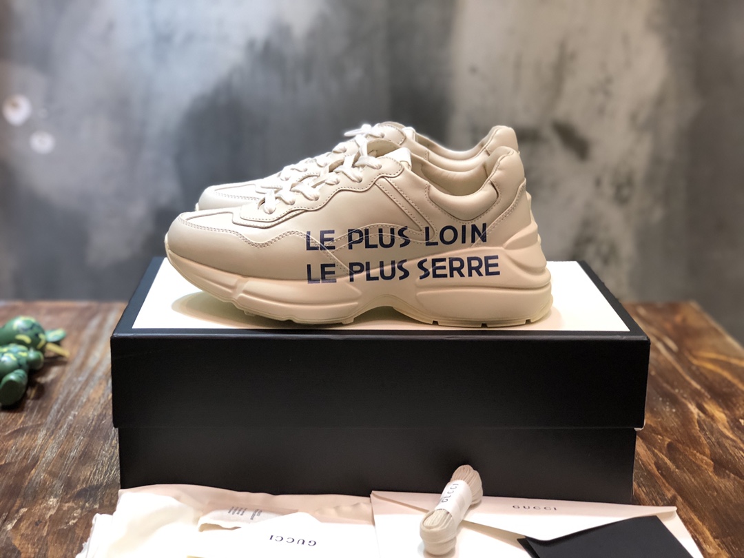 Gucci Rhyton sneaker 52 - vstockx