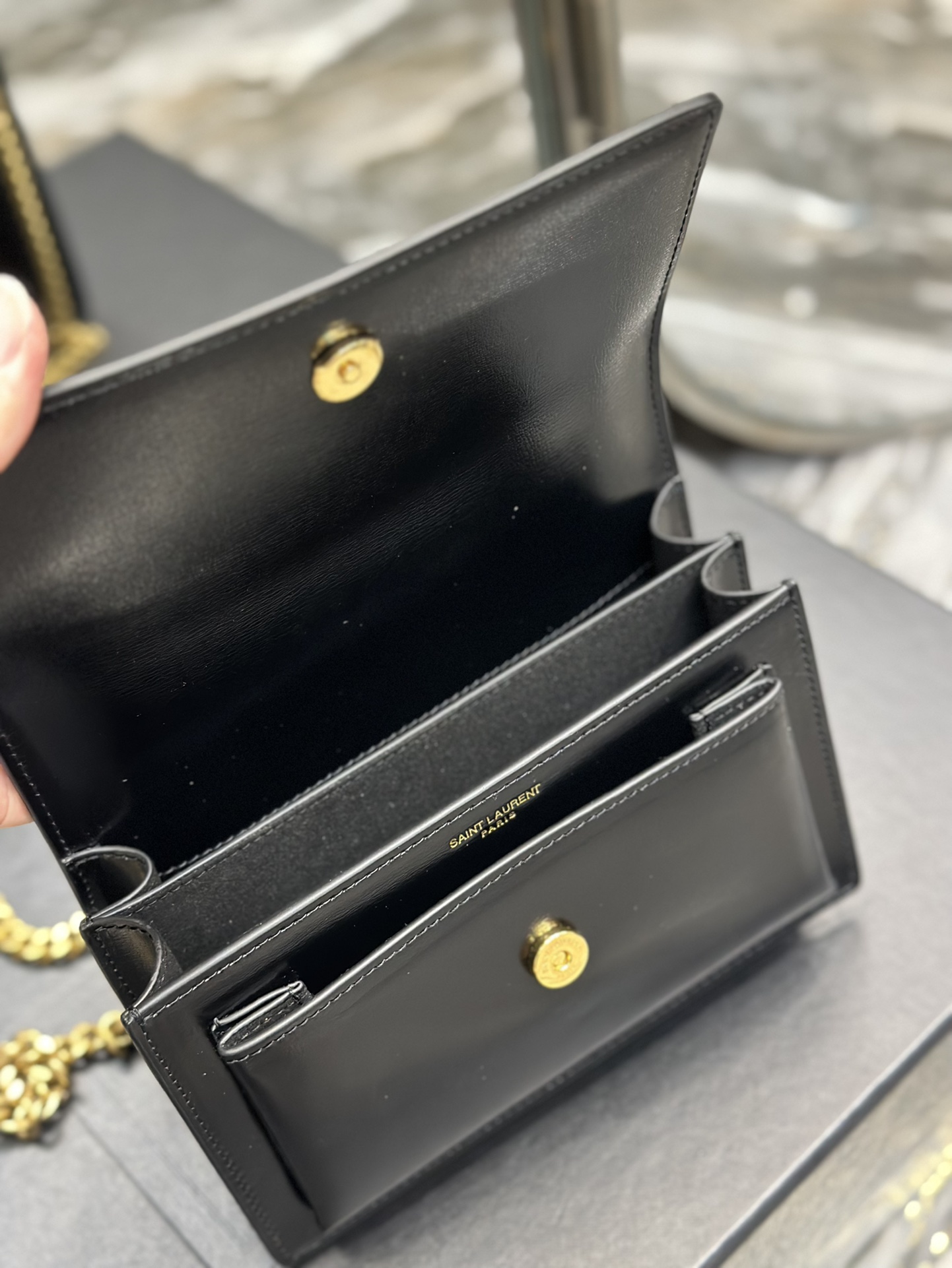 Handbags SAINT LAURENT 441972 size 19  13  8 cm - vstockx