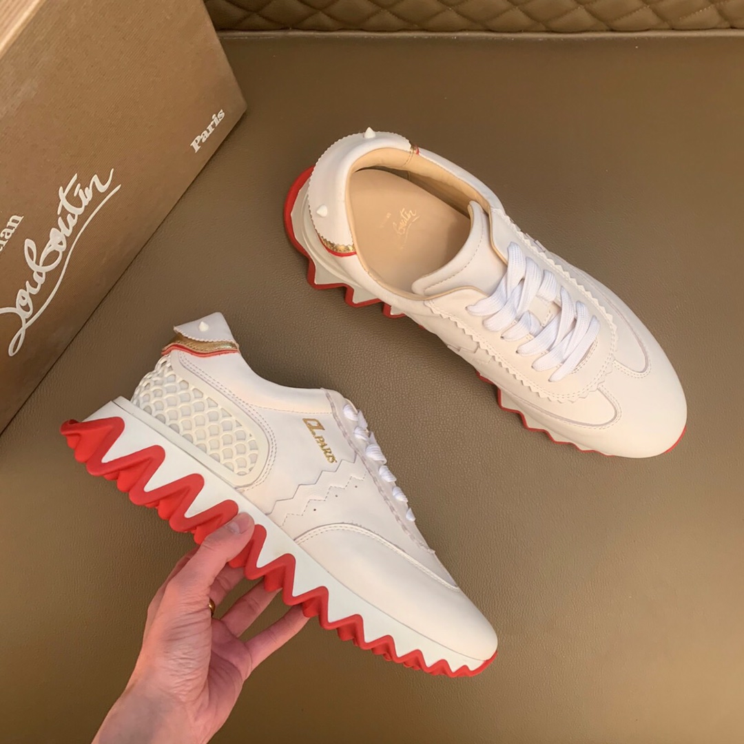 Christian Louboutin Loubishark Flat Sneakers 2 - vstockx