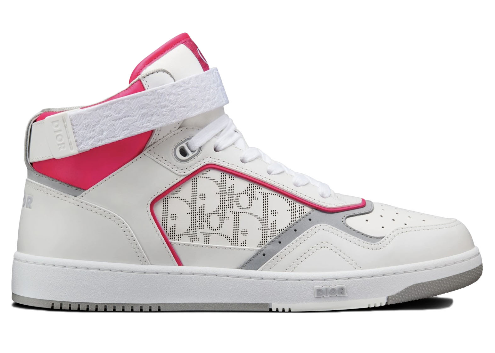 Dior B27 High White Neon Pink - vstockx