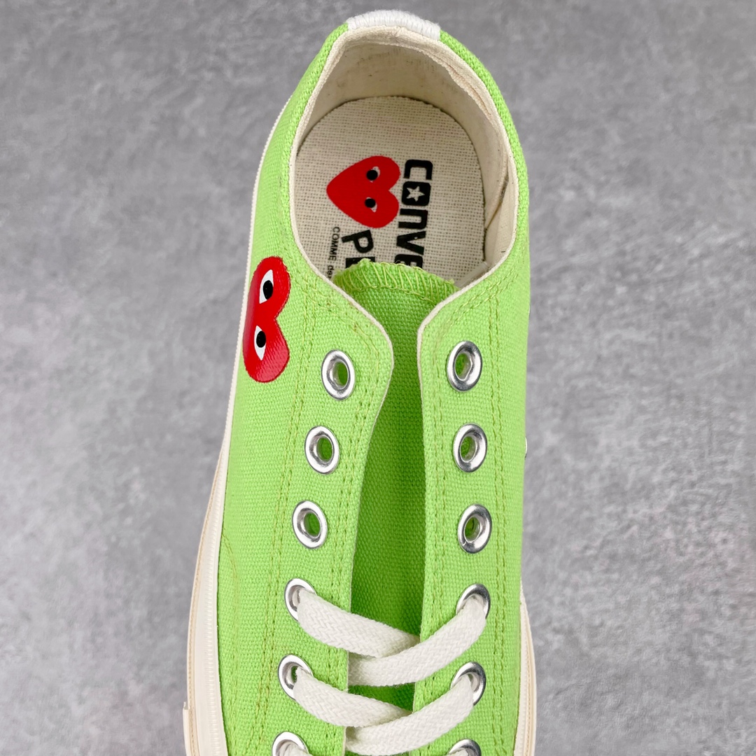 Converse Chuck Taylor All-Star 70s Ox Comme des Garcons Play Bright Green - vstockx