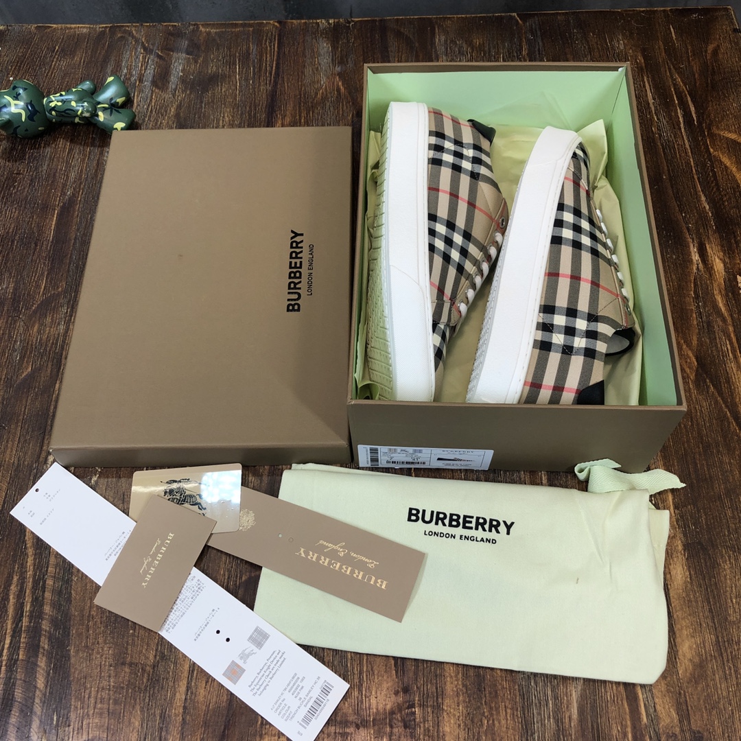 Burberry Rangleton Check Archive Beige Check - vstockx