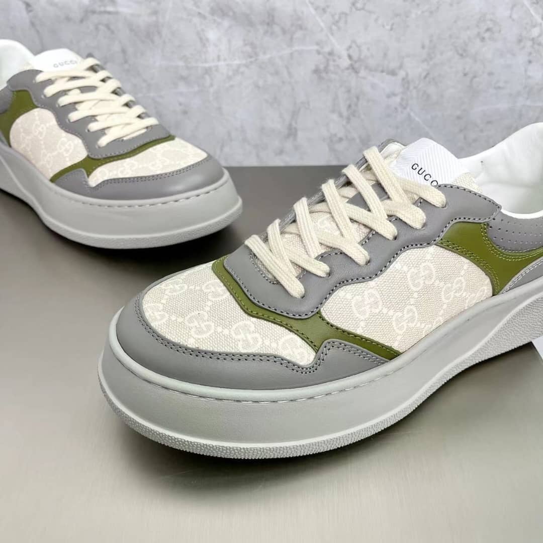 Gucci GG Sneaker White Beige - vstockx