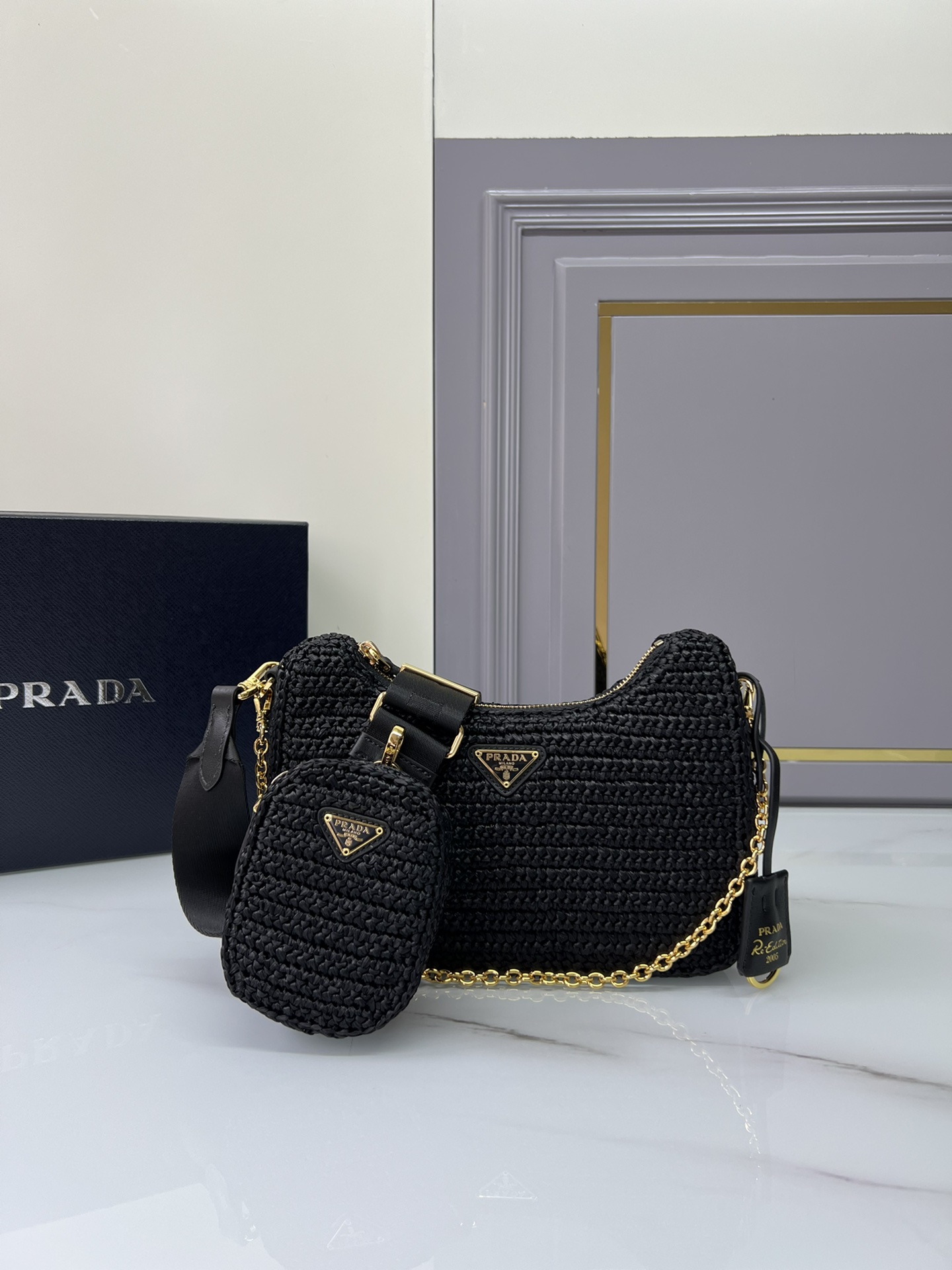 handbags prada 1BH204 23*16*7 - vstockx