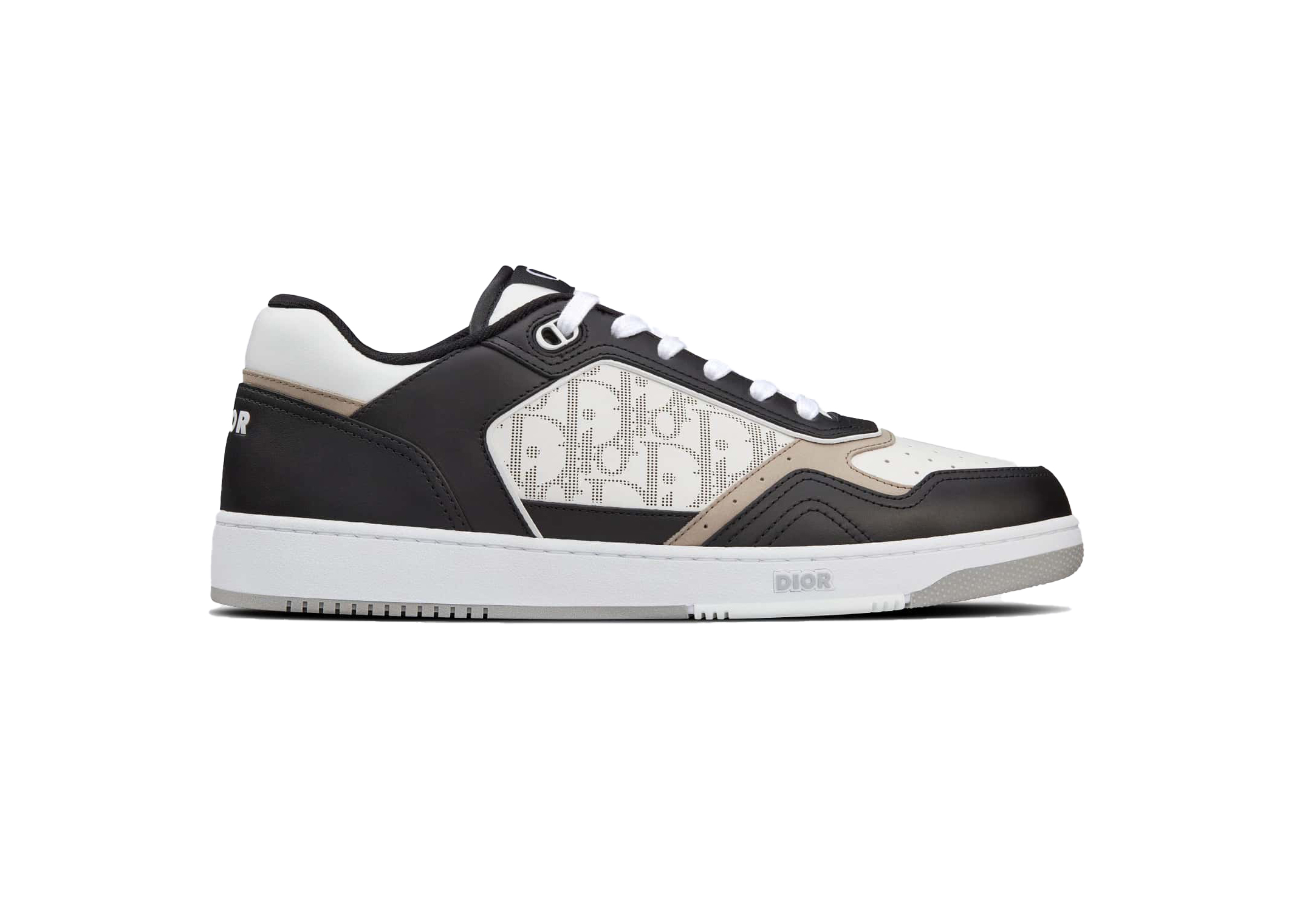 Dior B27 Low Black White Beige Oblique Galaxy - vstockx