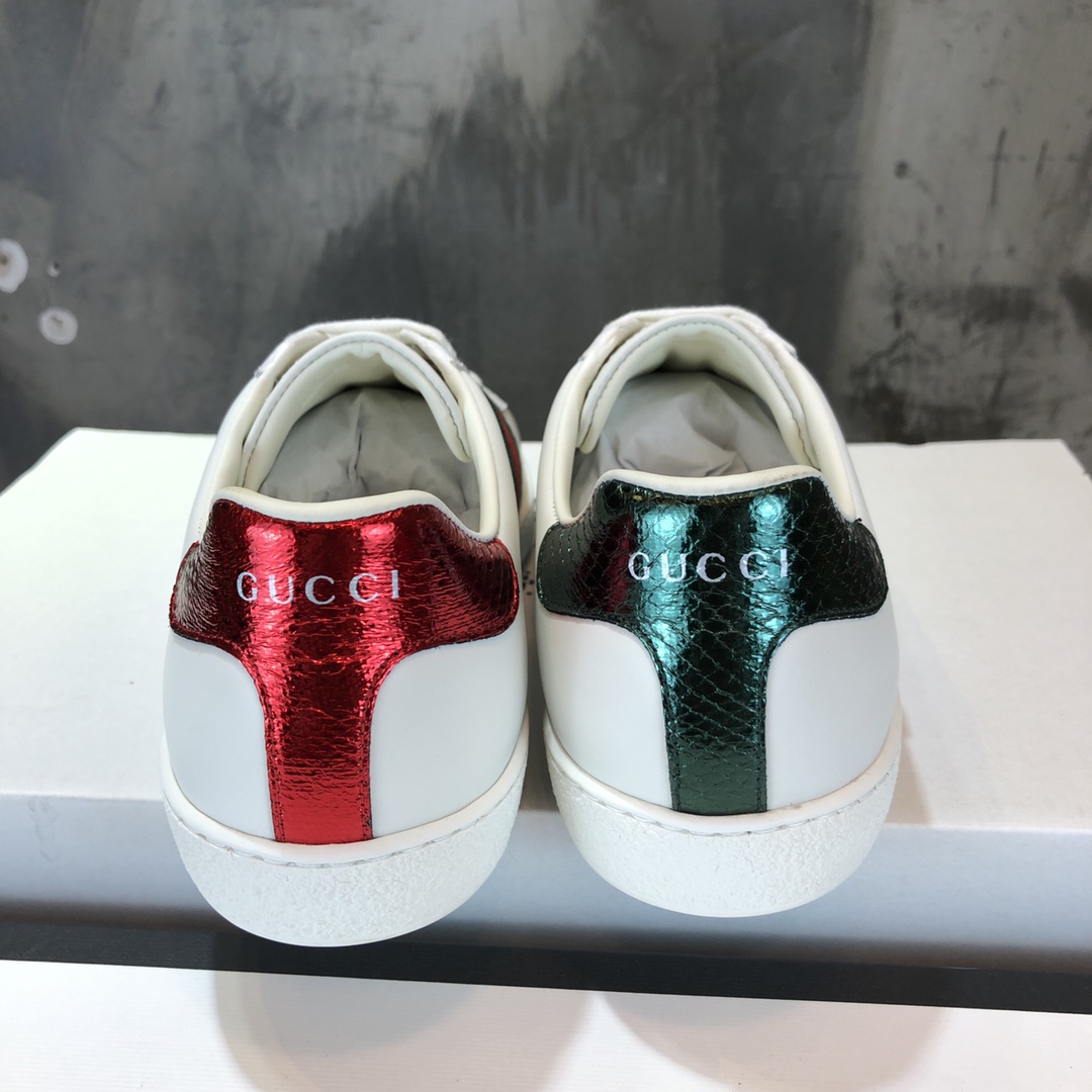 Gucci Ace Embroidered Snake - vstockx