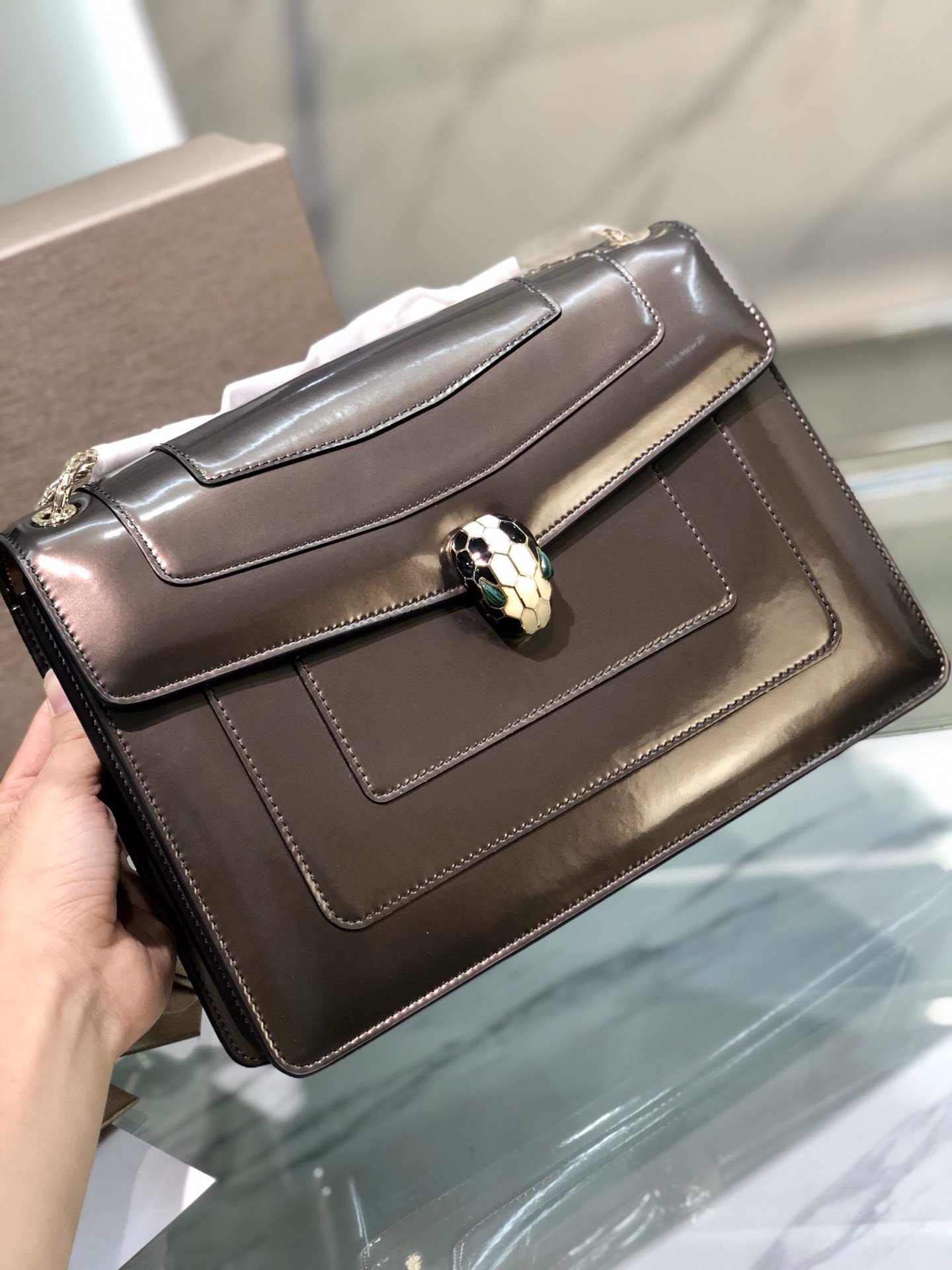 Handbags Bvlgari 35362 size:28*19.5*7.5 cm - vstockx
