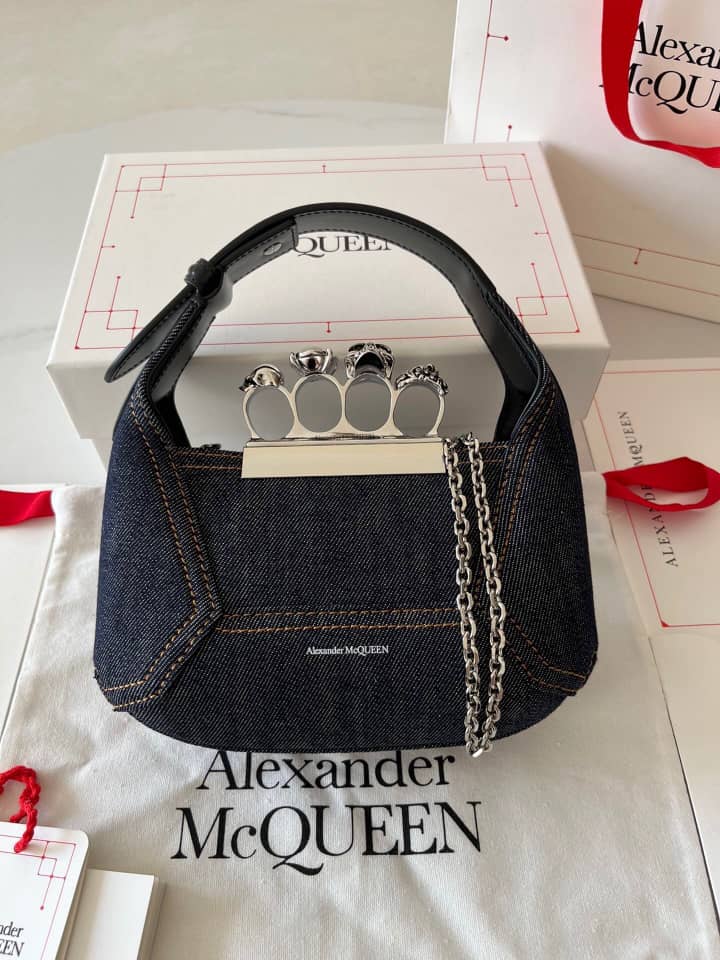 Handbag Alexander McQueen hobo size 20*12*8 cm size 30*18*7 cm - vstockx