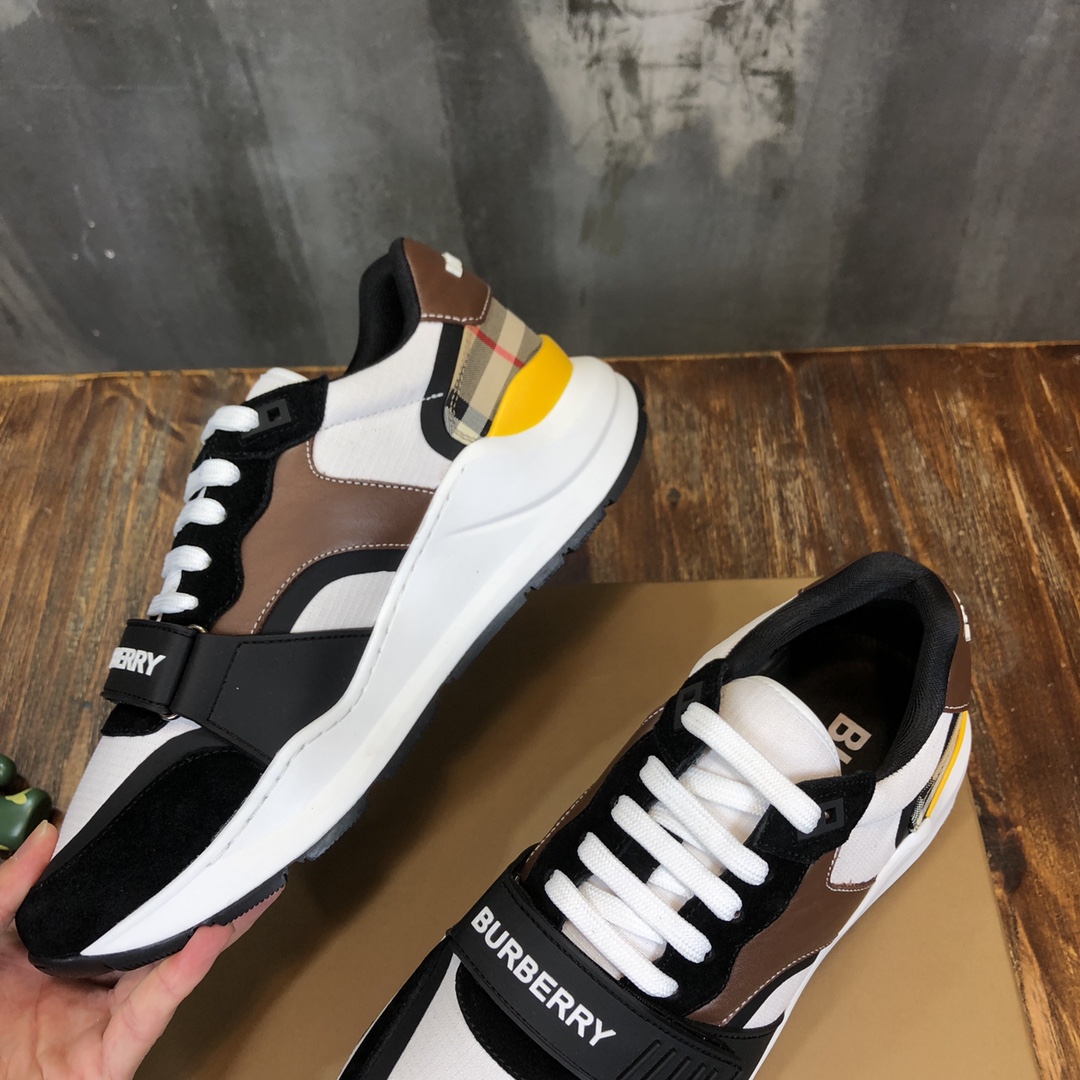 Burberry Regis Black Archive Beige Brown White - vstockx