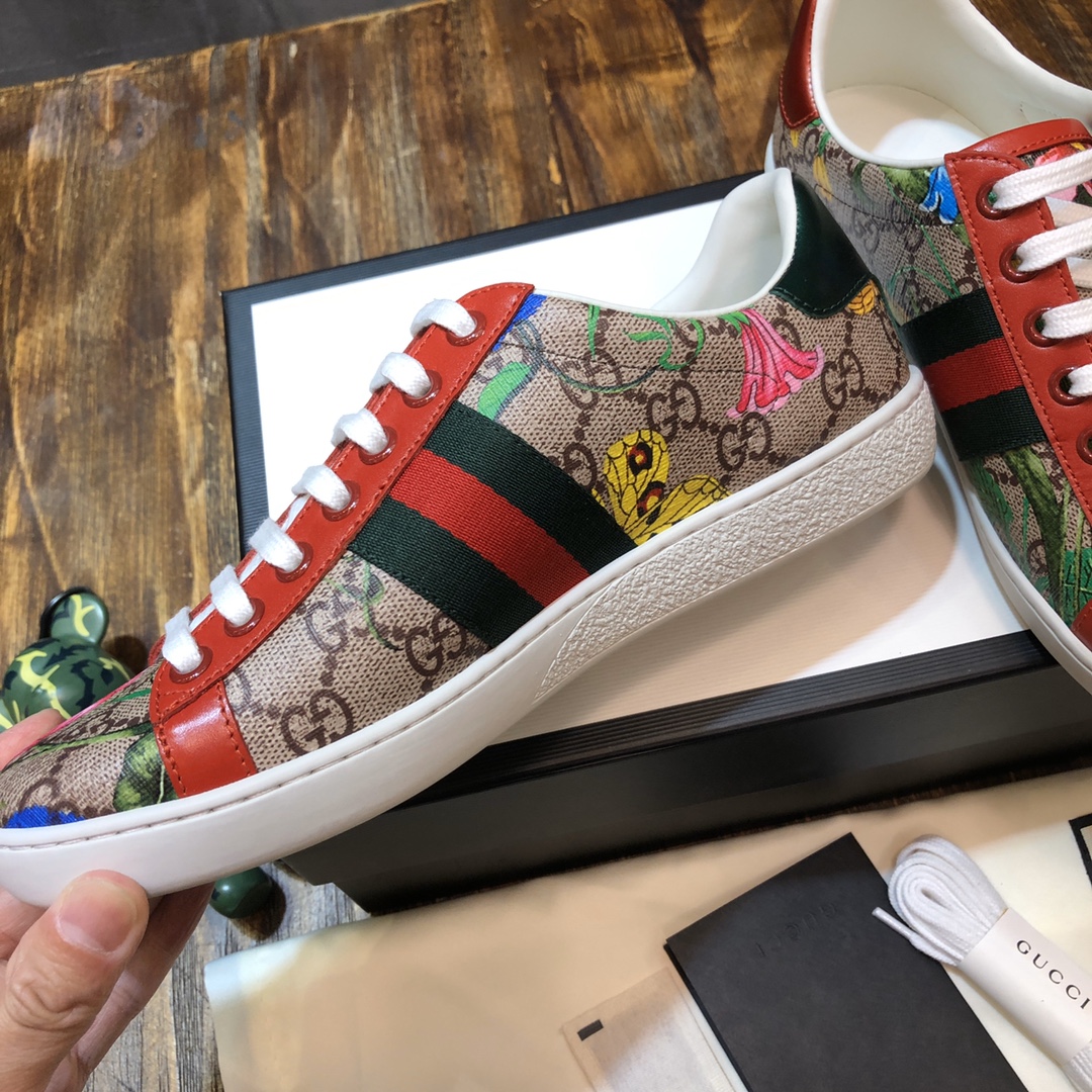 Gucci Ace embroidered sneaker 64 - vstockx
