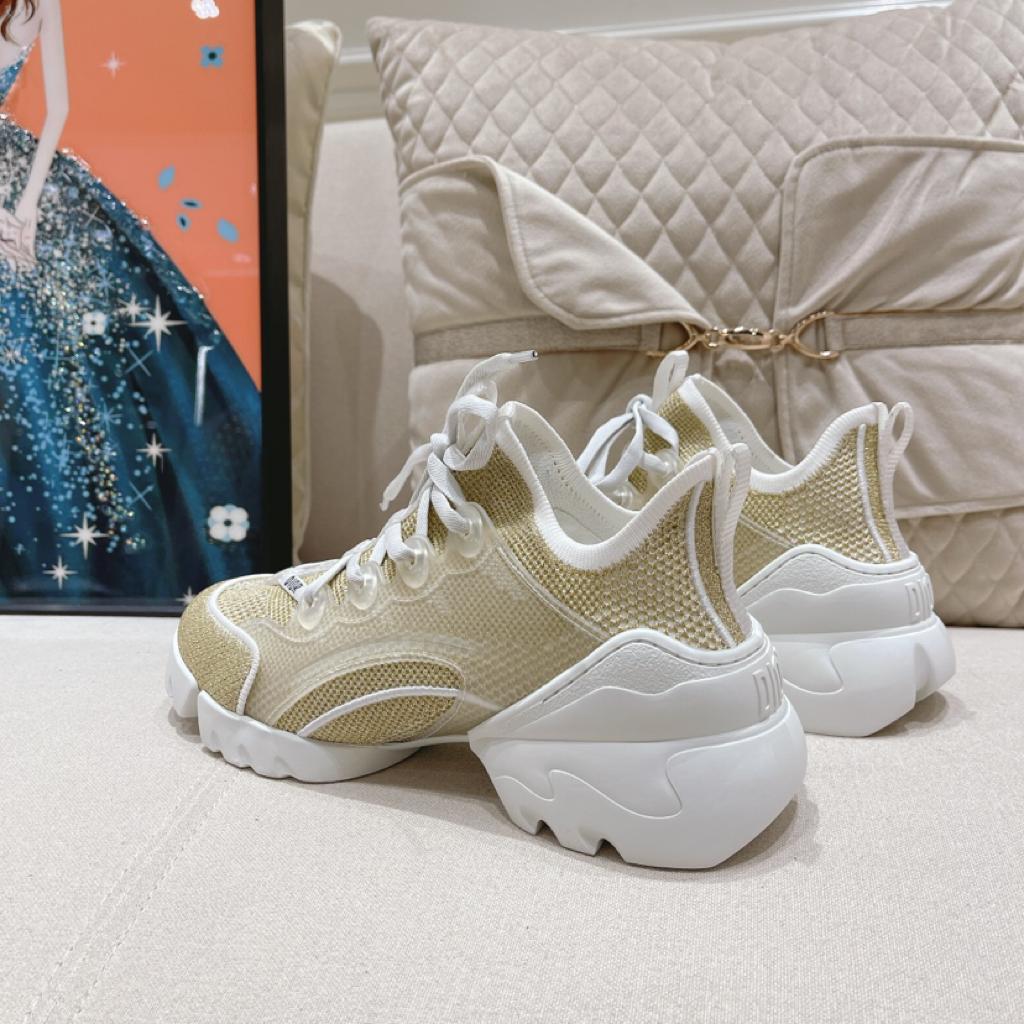 Dior D-Connect Gold-Tone White (W) - vstockx
