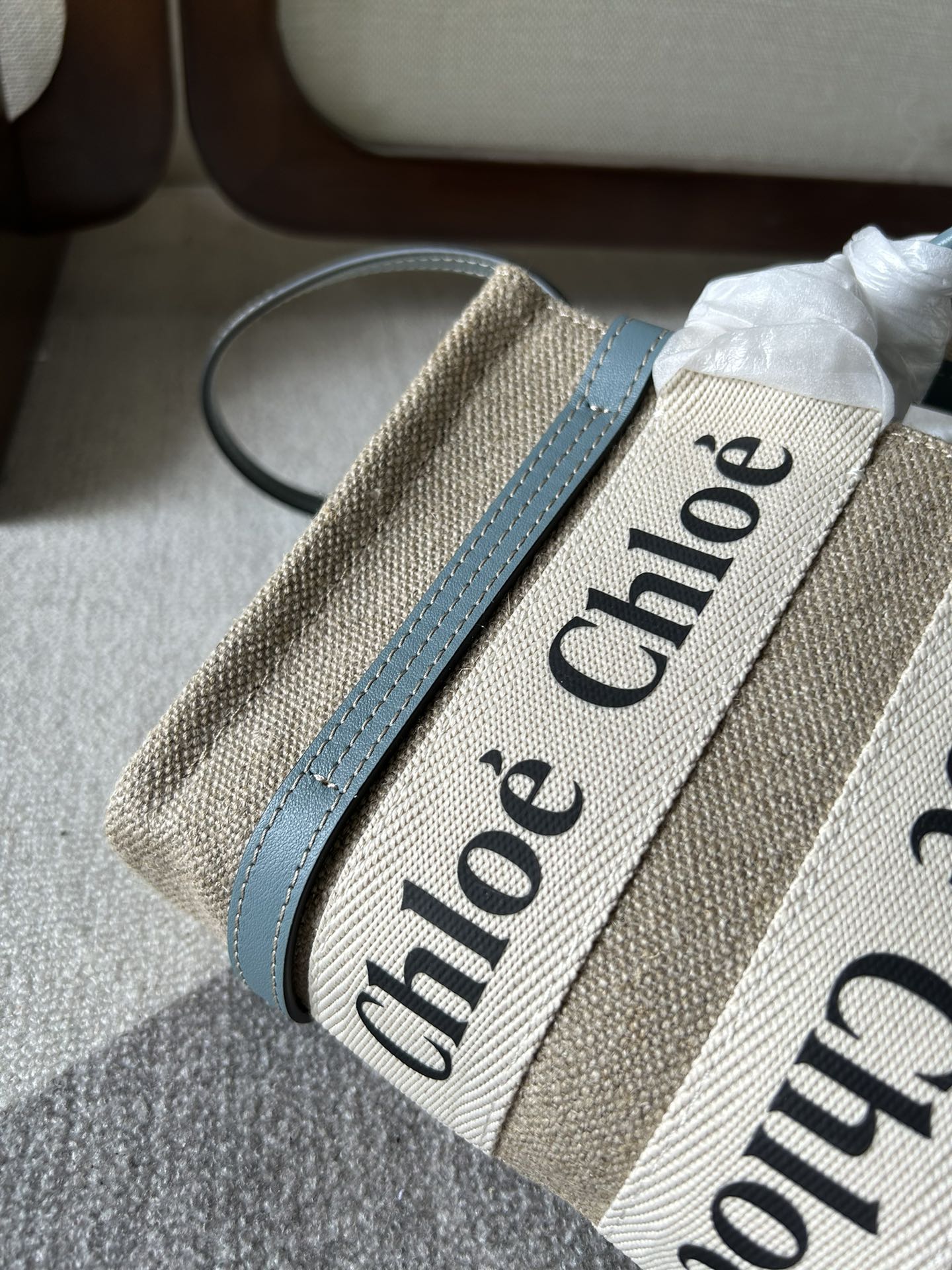 Handbags Chloe Woody mini 6060 size:20*14*6cm - vstockx