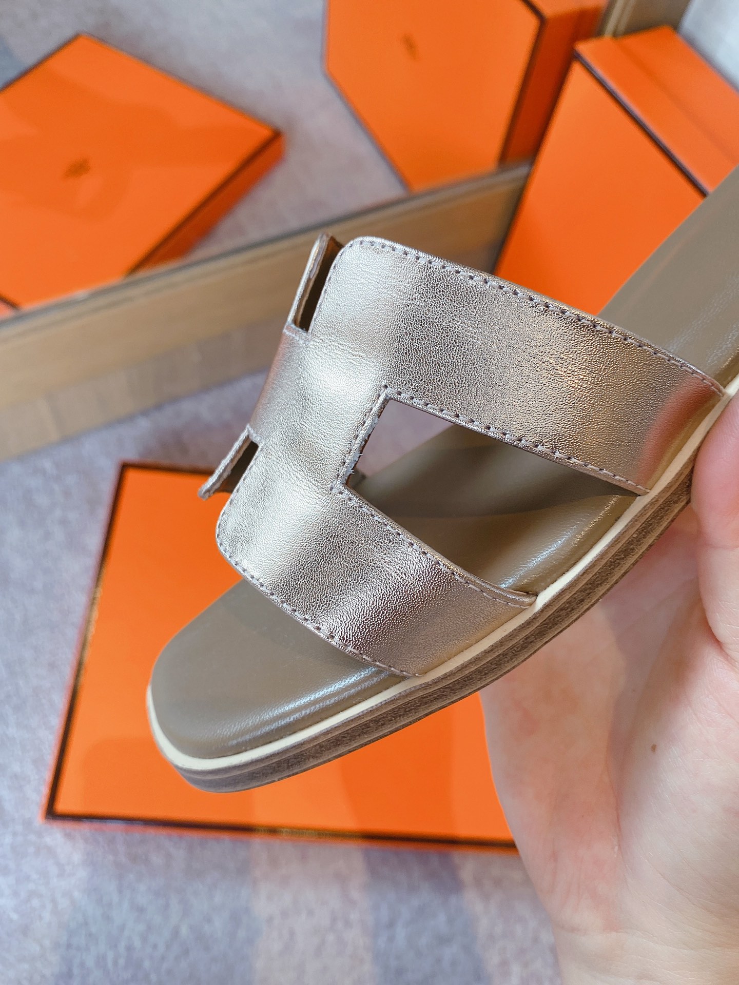 Hermes Sandals 75 - vstockx