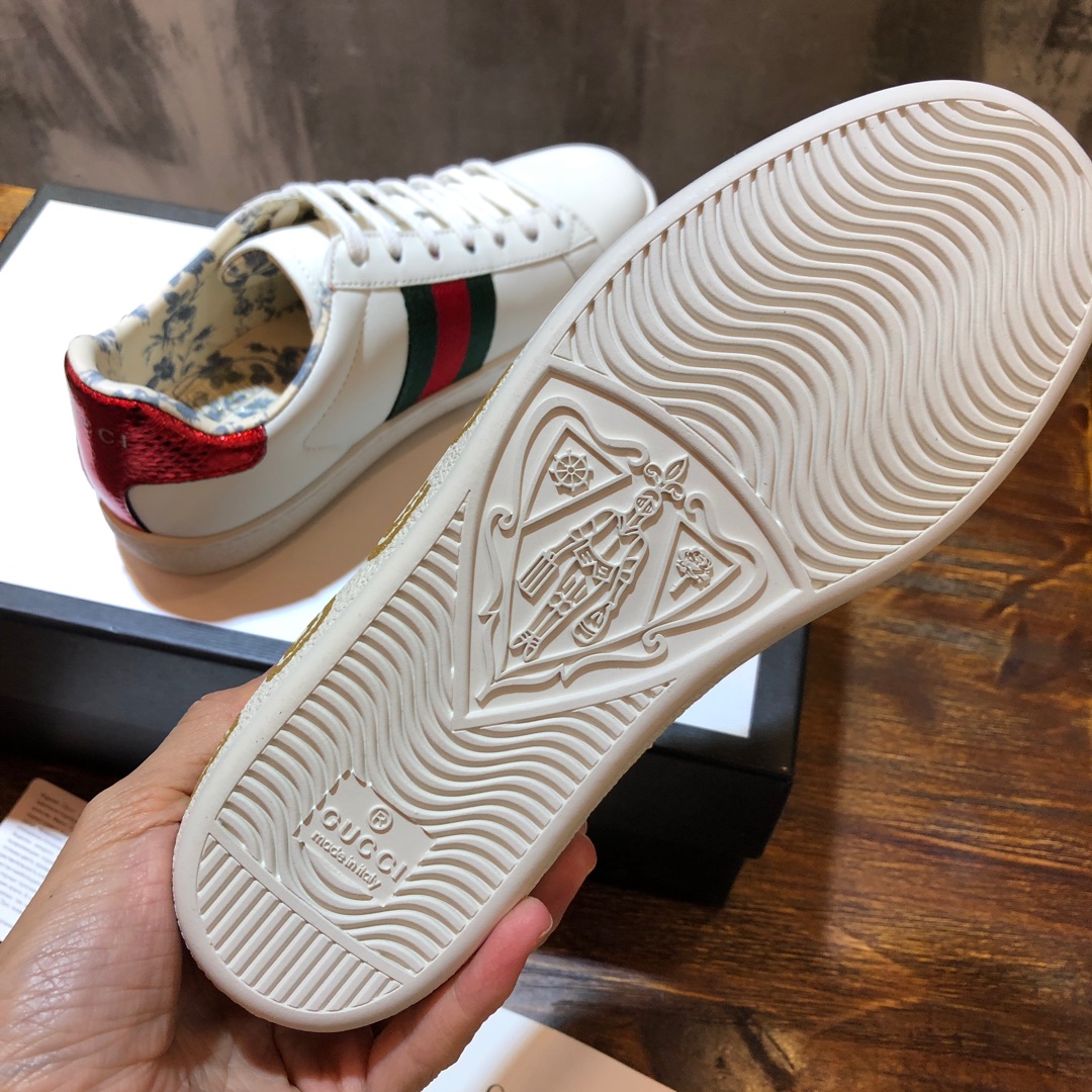Gucci Ace embroidered sneaker 58 - vstockx