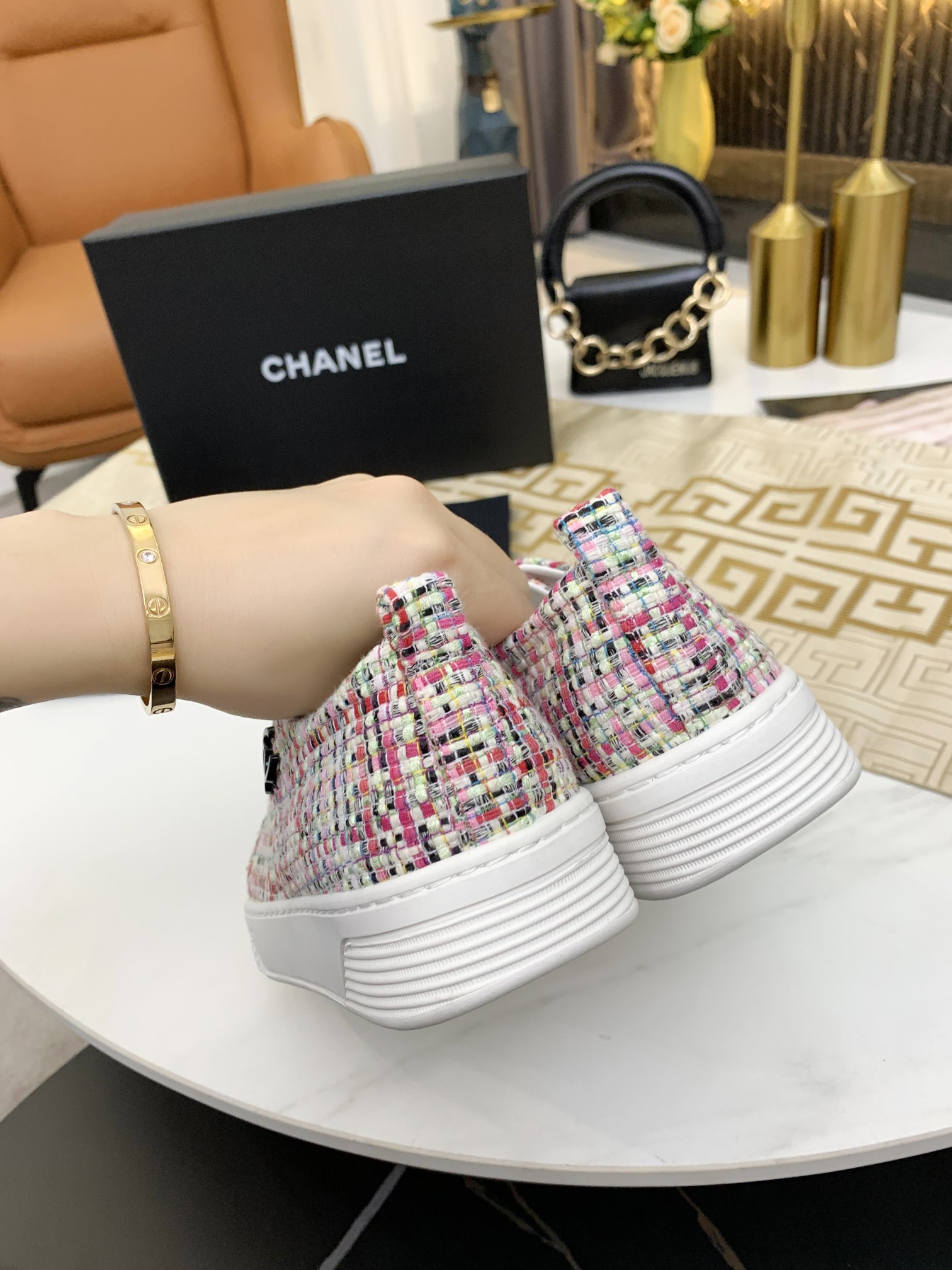 Chanel Platform Sneaker 35 - vstockx