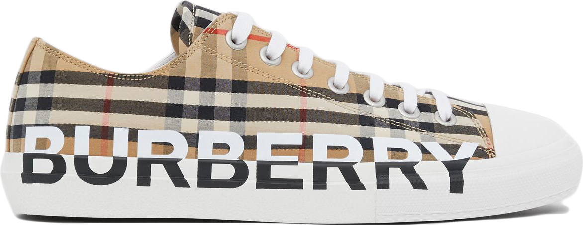 Burberry Logo Print Vintage Check - vstockx