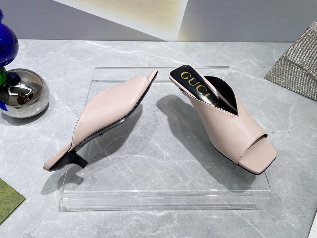 Gucci Women's mid-heel open-toe pump WOMEN 3 - vstockx