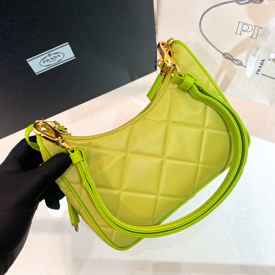 handbags prada Hobo 1BC204 Size:22*18*6cm - vstockx