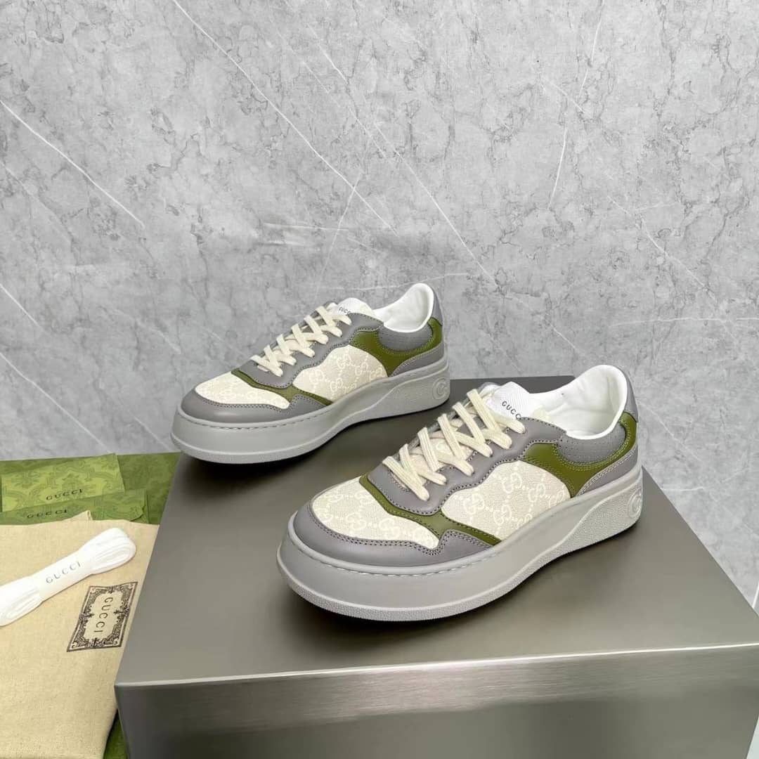Gucci GG Sneaker White Beige - vstockx