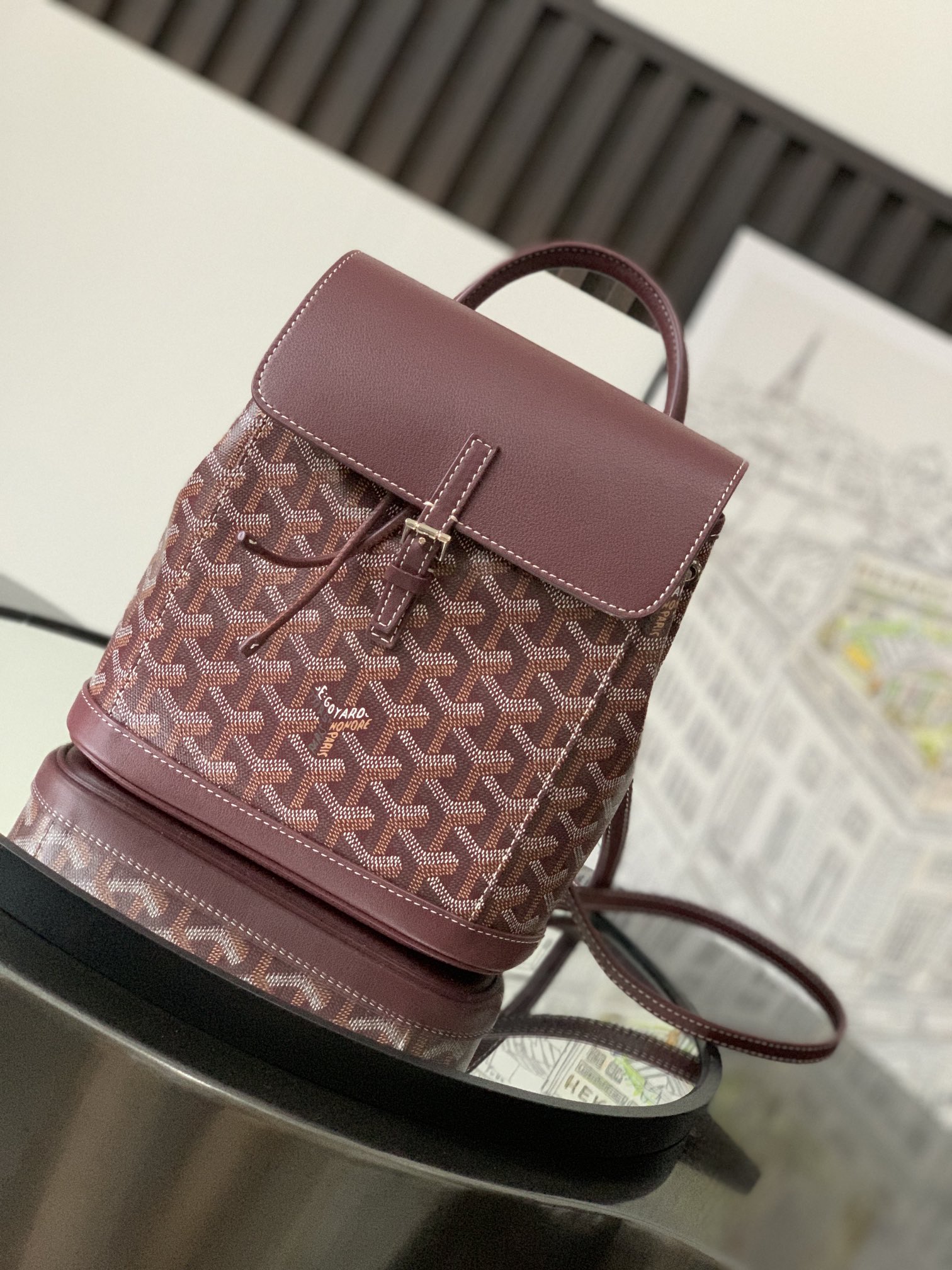 Handbags Goyard Alpin MAE020195 size:23*9.5*19 cm - vstockx