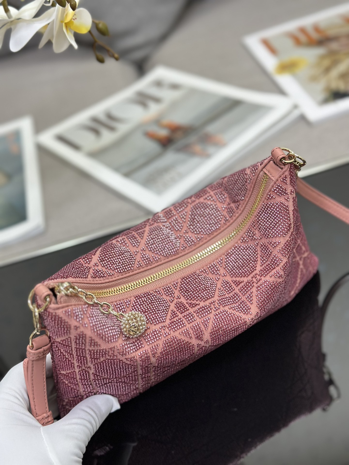 Handbags Lady Dior M2341 size:26*16 cm - vstockx