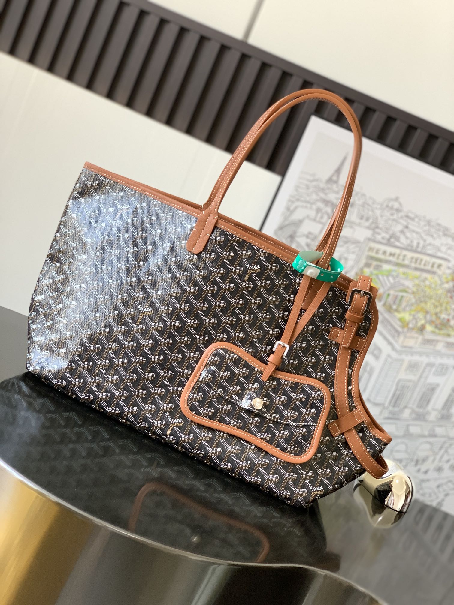 Handbags Goyard Chien Gris 020148 size:27*15*33.5 cm - vstockx