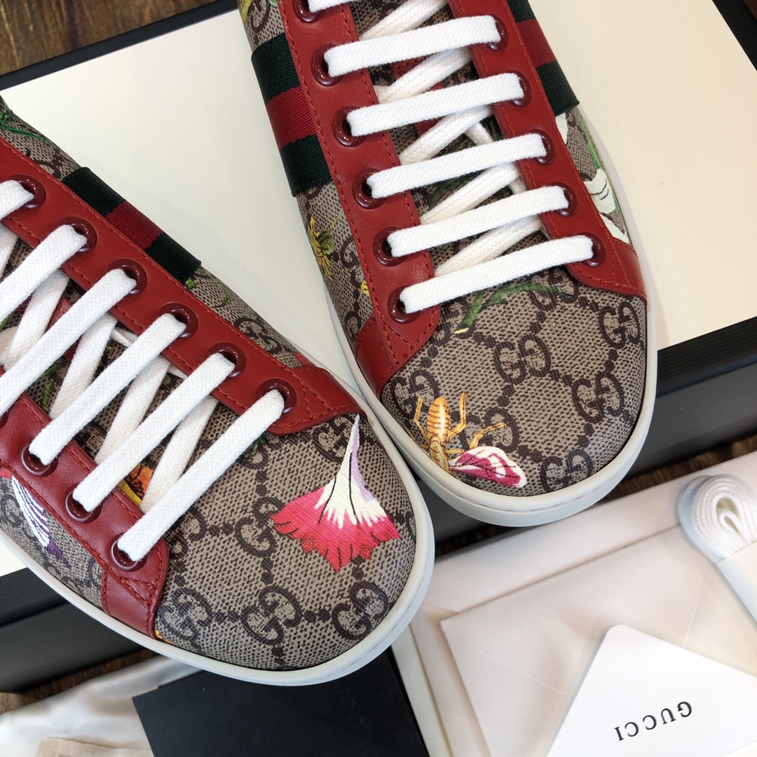 Gucci Ace embroidered sneaker 63 - vstockx