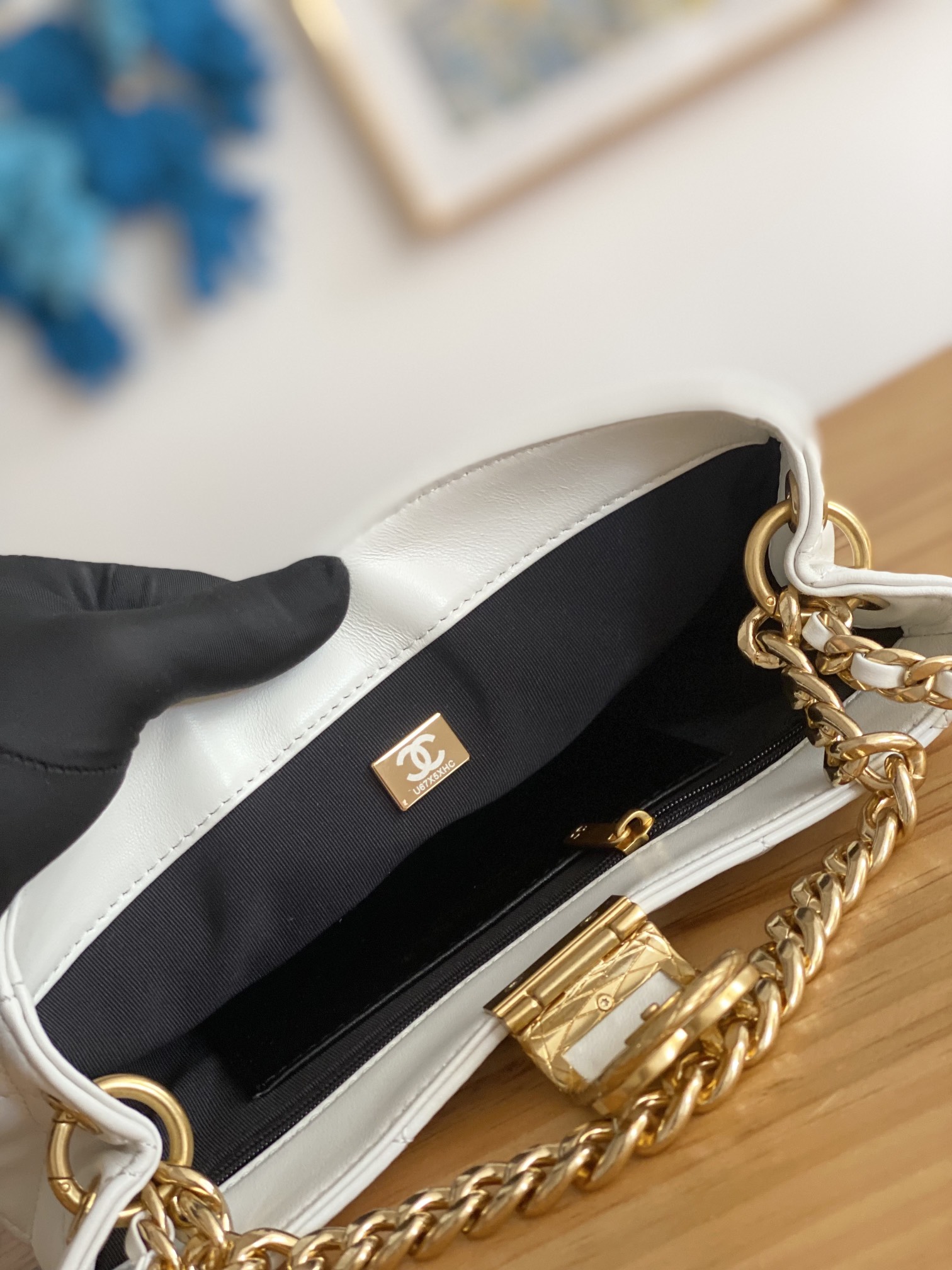 Handbag Chanel 3476 size 17*23*7* cm - vstockx