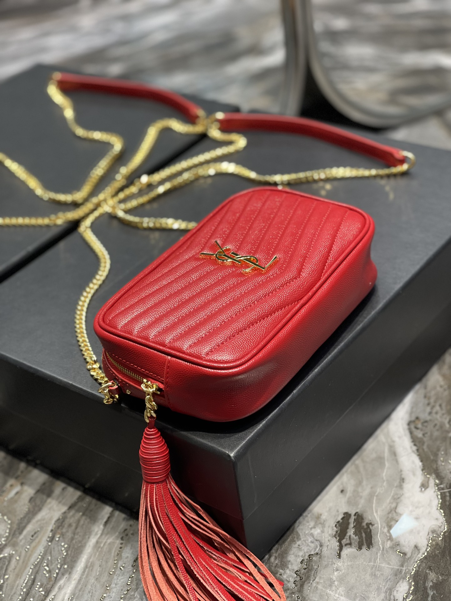 Handbags SAINT LAURENT 585040 size 18  10  5 cm - vstockx