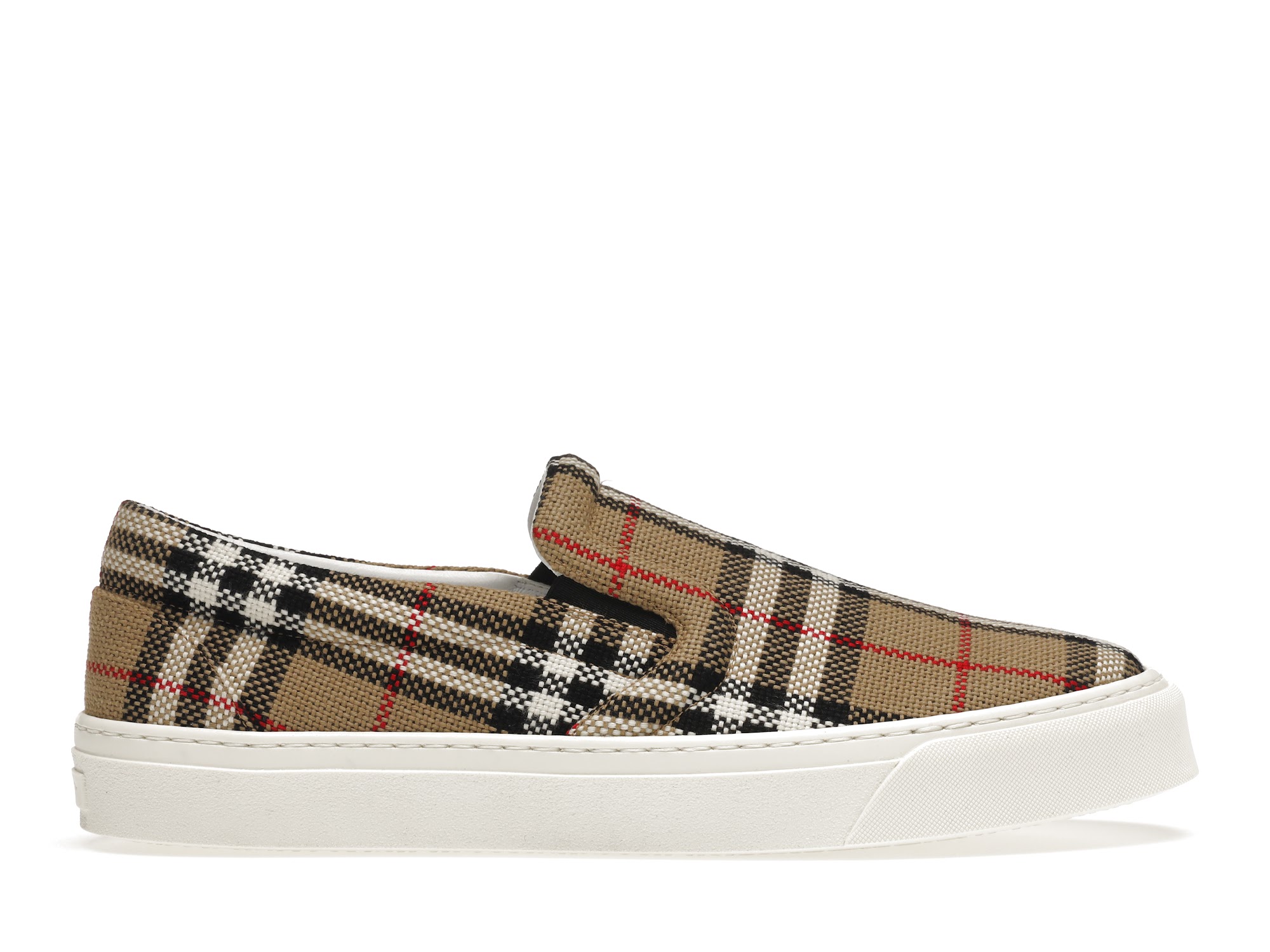 Burberry Slip On Check Print - vstockx