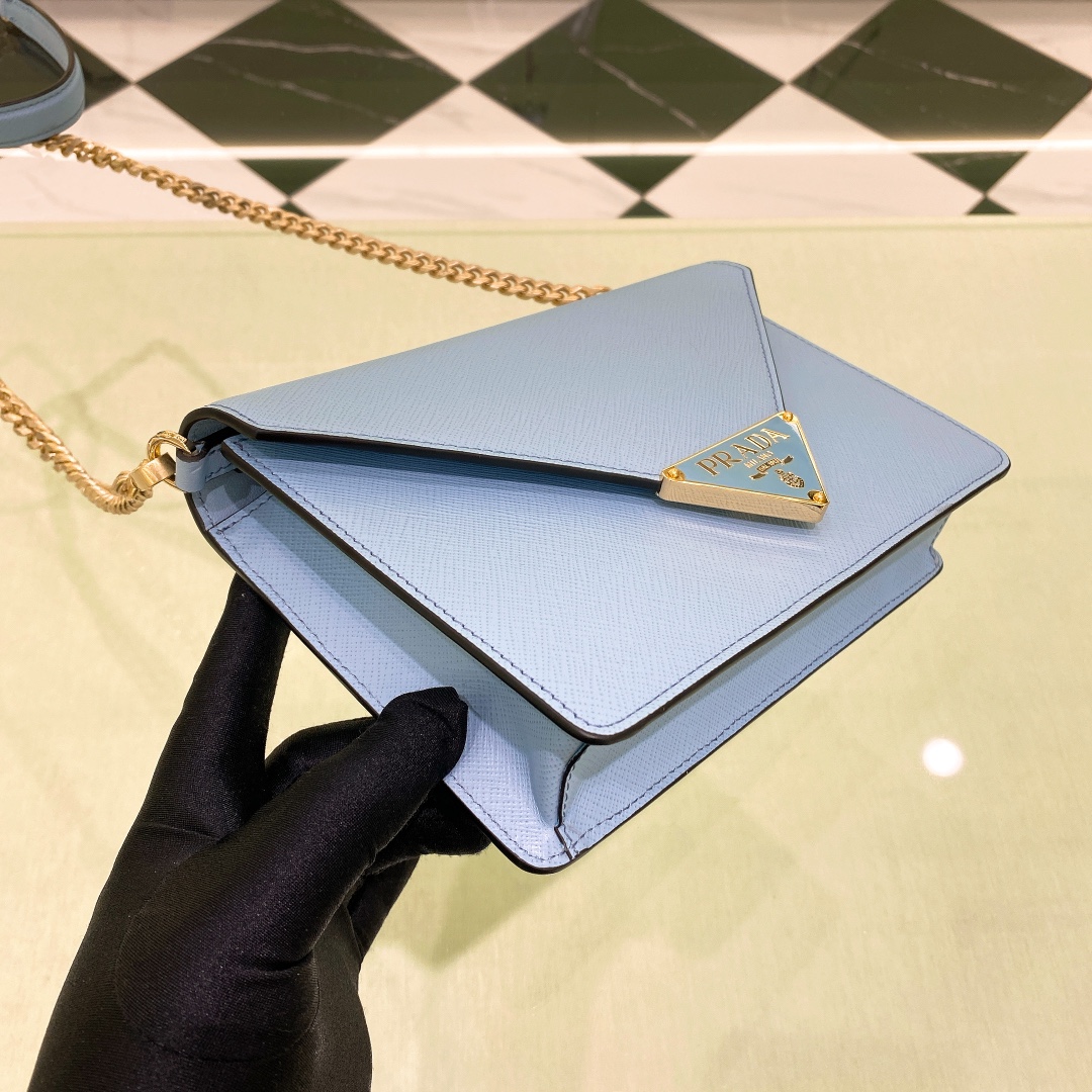 handbags prada 1BD318 size:21.5*4*14 - vstockx