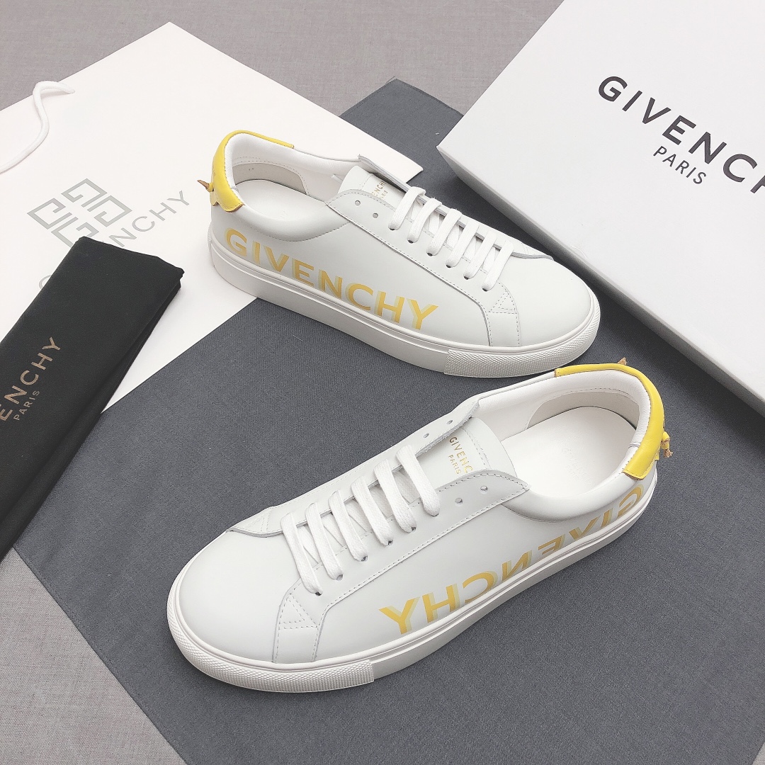 Givenchy Urban Street Logo-print Leather Sneakers 49 - vstockx