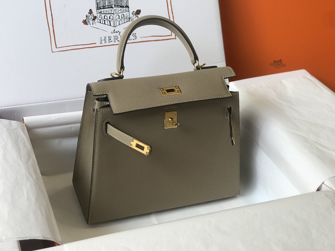Handbags Hermes   size:25 cm - vstockx