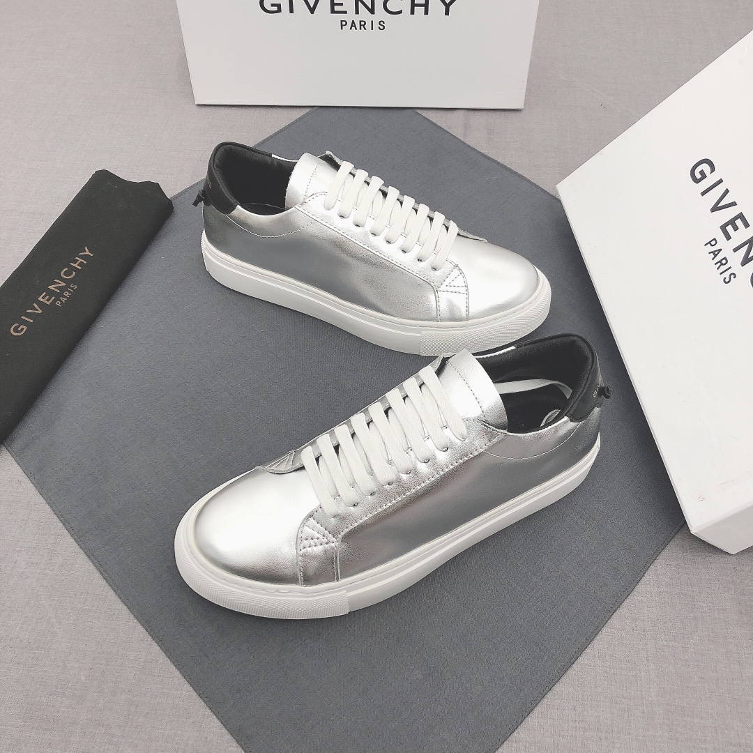 Givenchy Urban Street Logo-print Leather Sneakers 53 - vstockx