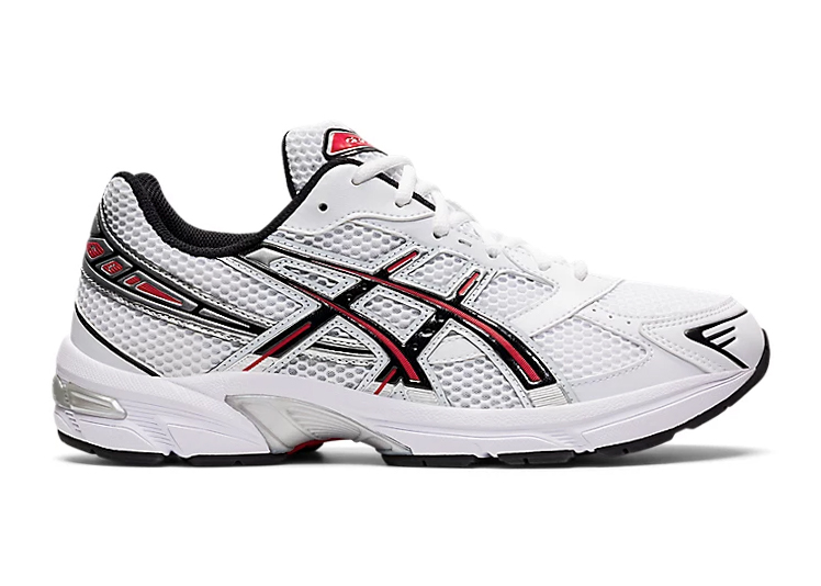 ASICS Gel-1130 White Electric Red - vstockx