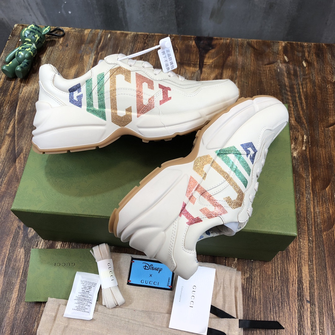 Gucci Rhyton sneaker 35 - vstockx