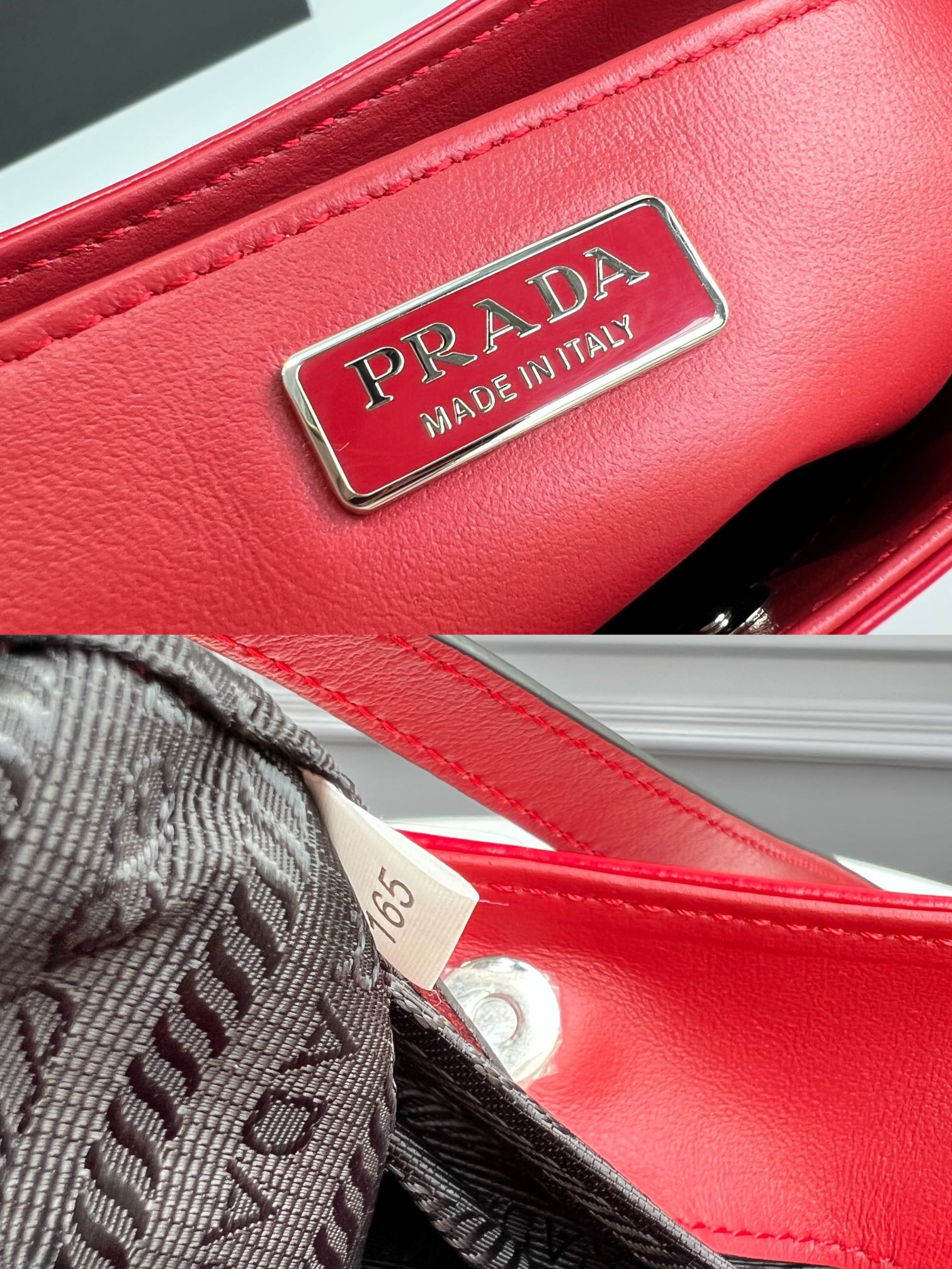 handbags prada 1BC499 size:26.5*15*4 - vstockx