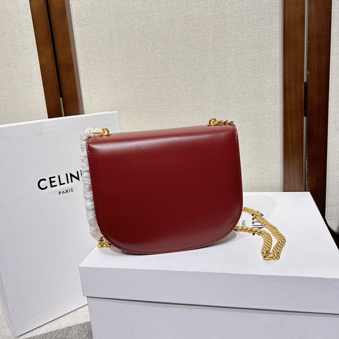 Handbags CELIN TEEN BESACE TRIOMPHE 110973 size:19 X 15 X 6 cm - vstockx