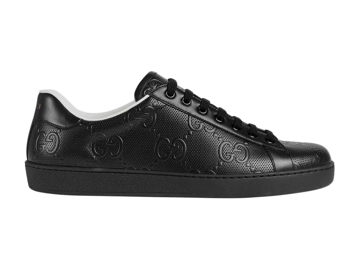 Gucci Ace Black GG - vstockx