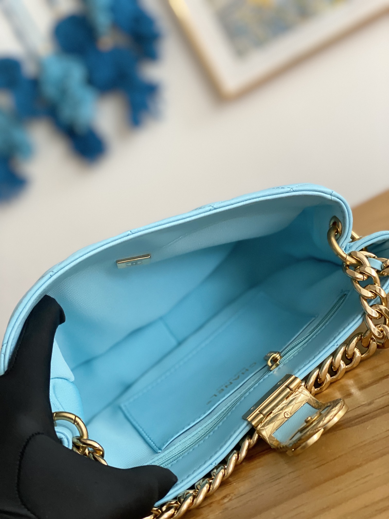 Handbag Chanel 3476 size 17*23*7* cm - vstockx