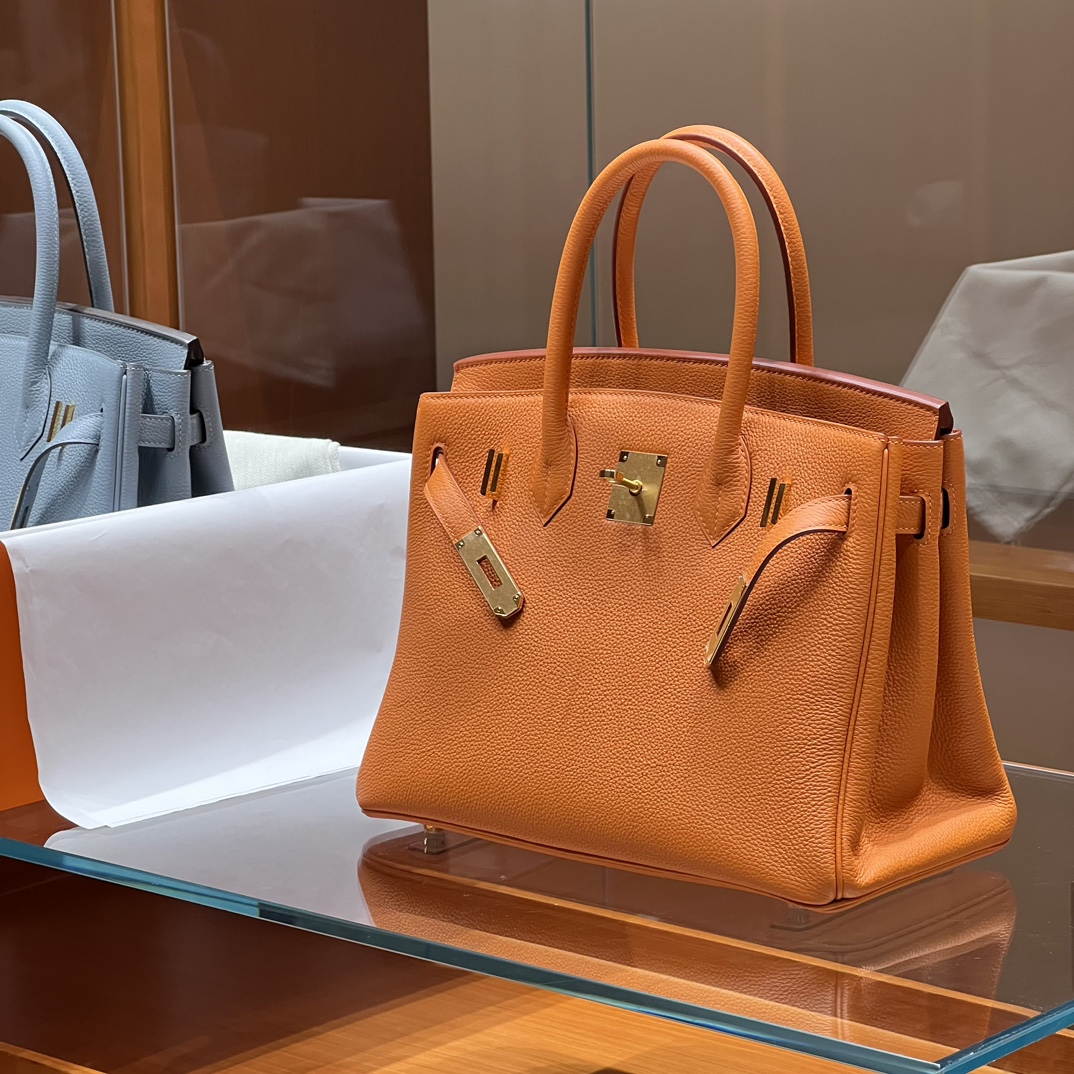 Handbags Hermes Birkin togo size:25 cm - vstockx