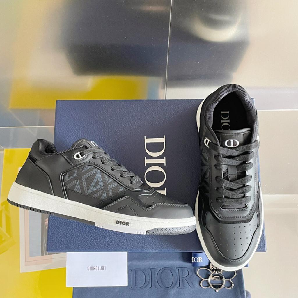 Dior B27 Low Black CD Diamond - vstockx