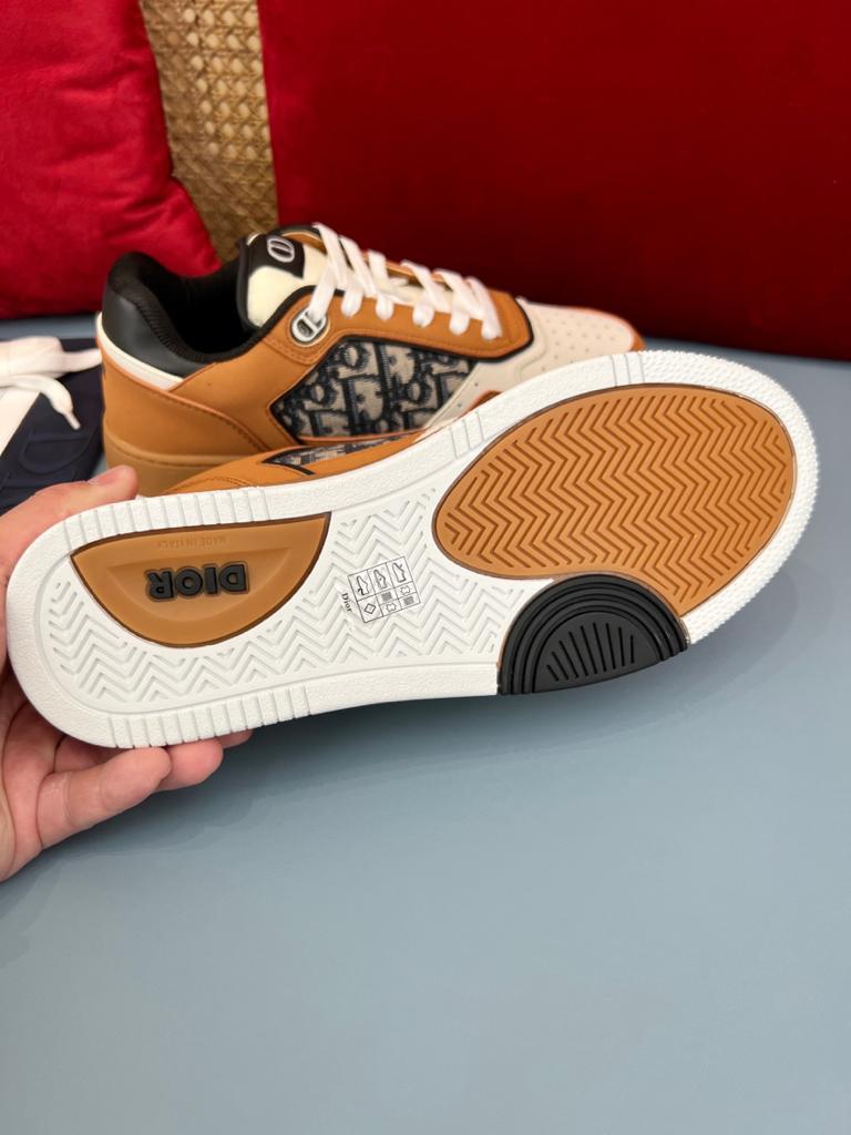 Dior B27 Low Coffee Cream Black - vstockx