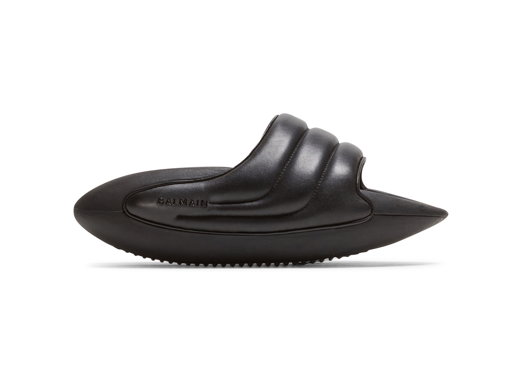 Balmain B-IT Mules Black - vstockx